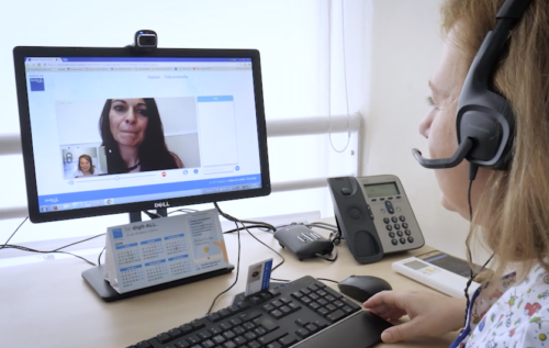 Videoconsulta de enfermería
