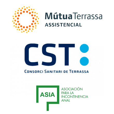 Logo CST, Mútua Terrassa Assistencial y ASIA