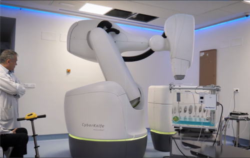 Radioterapia estereotáxica Cyberknife