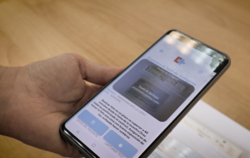 SCS Cañía: App para la lectura y registro automatizado del resultado del test de antígenos